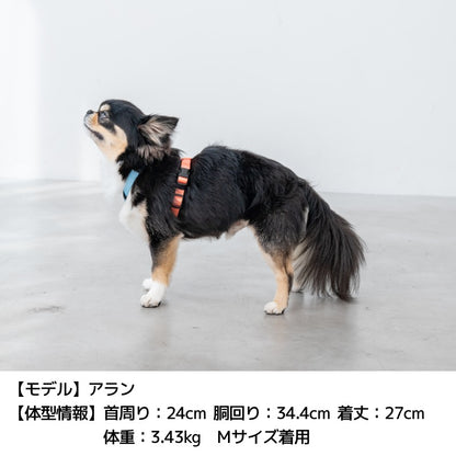 ビビットバイカラーハーネス S/M/L Solgra-ソルグラ- 犬用ハーネス SO25SS so259599