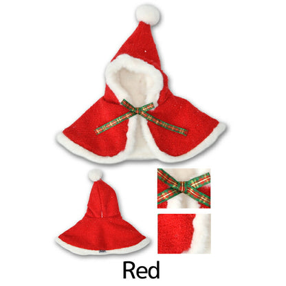 【公式通販限定】ふわふわサンタマント S/M/L SOLGRA -ソルグラ- 犬用 コスプレ クリスマス SO25AW so252644