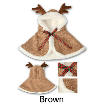 【公式通販限定】ふわふわトナカイマント S/M/L SOLGRA -ソルグラ- 犬用 コスプレ クリスマス SO25AW so252645