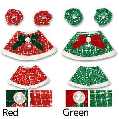 【公式通販限定】ツイードクリスマススタイ S/M/L SOLGRA -ソルグラ- 犬用 コスプレ クリスマス SO25AW so252647