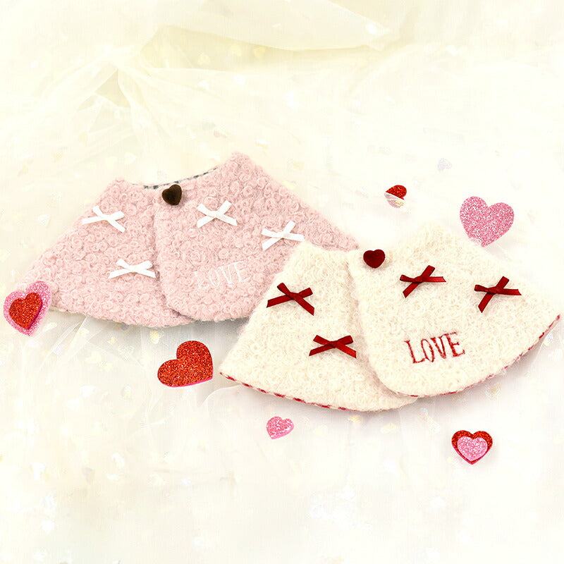 【公式通販限定】バレンタインボアケープ S/M/L SOLGRA -ソルグラ- 犬用 コスプレ バレンタイン SO26SS so262734