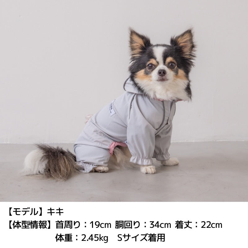 カラフルレインコート S/M/L/XL/XXL/DXS/DS/DM SOLGRA -ソルグラ- 犬服 ドッグウェア レインウェア 雨具 SO26SS so261738