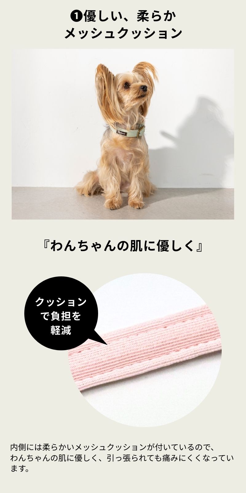 ナチュラルキャンバスカラー XS/S/M/L Solgra-ソルグラ- 犬用首輪 SO25SS so259471