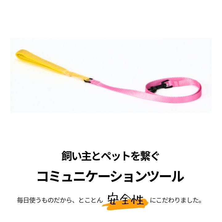 ビビットバイカラーリード S/M/L Solgra-ソルグラ- 犬用リード SO25SS so259600