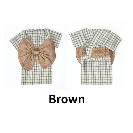 チェック柄浴衣 S/M/L/XL/XXL Solgra-ソルグラ- 犬服 ドッグウェア SO26SS so261684