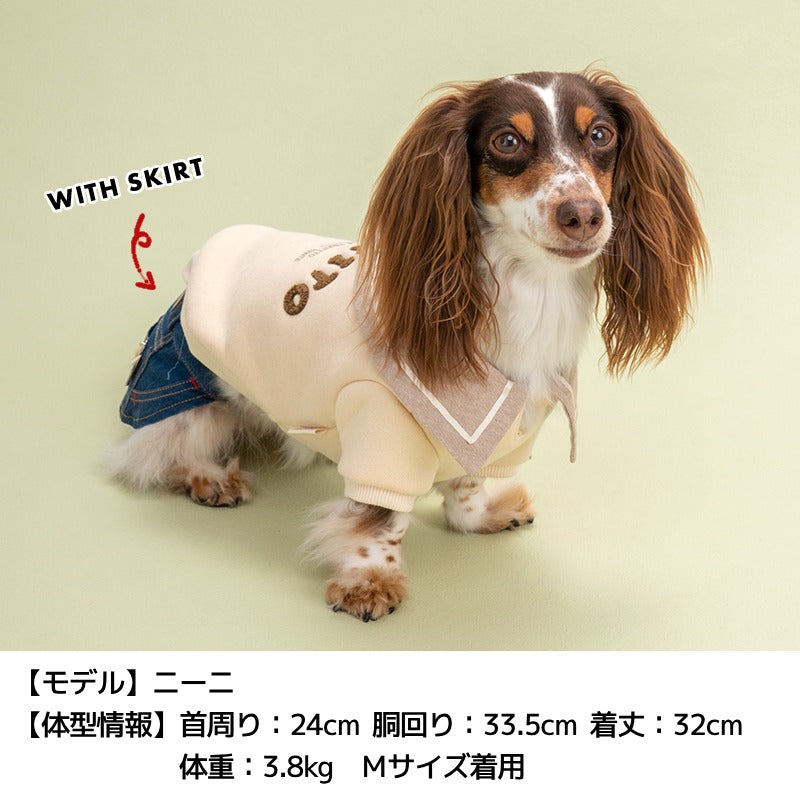 プレッピートレーナー XS/S/M/L/XL/XXL TINOTITO -ティノティート- 犬服 ドッグウェア TT24AW