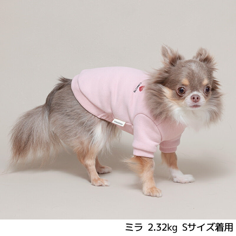 ワンポイントトレーナー XS/S/M/L/XL/XXL TINOTITO -ティノティート- 犬服 ドッグウェア TT24AW