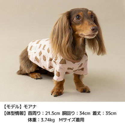 ビスケットTシャツ XS/S/M/L/XL/XXL TINOTITO -ティノティート- 犬服 ドッグウェア TT25SS tt251382