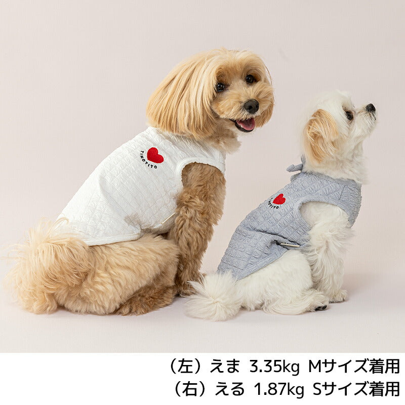 ポコポコリボンタンク XS/S/M/L/XL/XXL TINOTITO -ティノティート- 犬服 ドッグウェア TT25SS tt251384