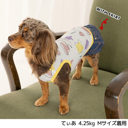 ドリッピング柄タンク XS/S/M/L/XL/XXL TINOTITO -ティノティート- 犬服 ドッグウェア TT25SS tt251385