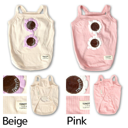 サングラスキャミ XS/S/M/L/XL/XXL TINOTITO -ティノティート- 犬服 ドッグウェア TT25SS tt251388
