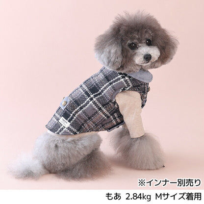 チェックツイードアウター XS/S/M/L/XL/XXL TINOTITO -ティノティート- 犬服 ドッグウェア TT25AW tt251426