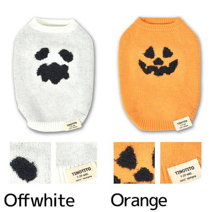 パンプキンニット XS/S/M/L/XL/XXL TINOTITO -ティノティート- 犬服 ドッグウェア TT25AW tt251428