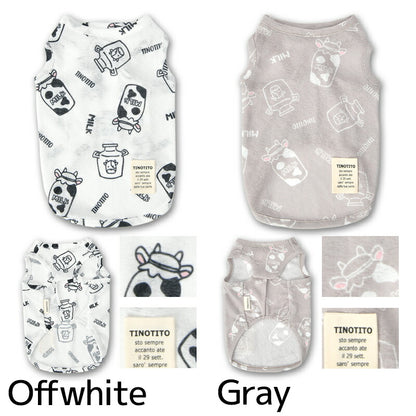 牛さん透かしタンク XS/S/M/L/XL/XXL TINOTITO -ティノティート- 犬服 ドッグウェア TT26SS tt261447