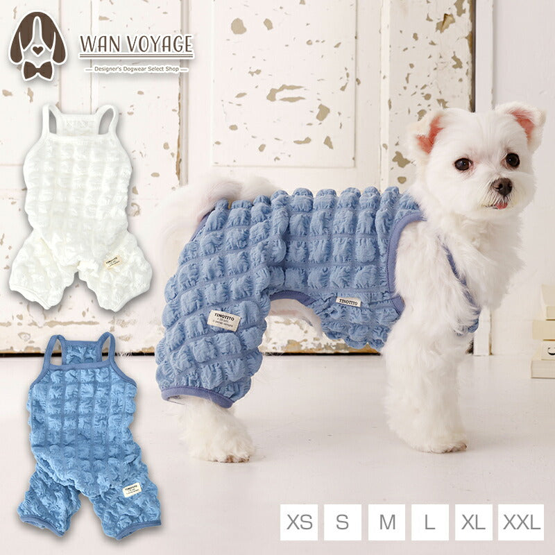 ポコポコオールインワン XS/S/M/L/XL/XXL TINOTITO -ティノティート- 犬服 ドッグウェア TT26SS tt261450