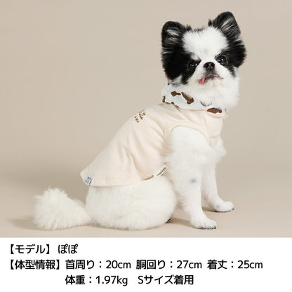 牛柄フードパーカ XS/S/M/L/XL/XXL TINOTITO -ティノティート- 犬服 ドッグウェア TT26SS tt261451