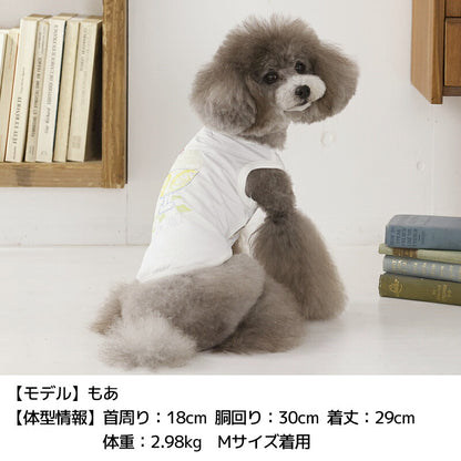 レモンジュースメッシュタンク XS/S/M/L/XL/XXL TINOTITO -ティノティート- 犬服 ドッグウェア TT26SS tt261455