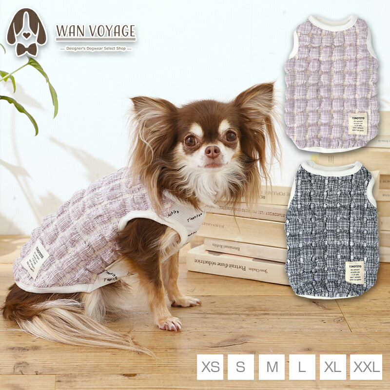 ポコポコタンク XS/S/M/L/XL/XXL TINOTITO -ティノティート- 犬服 ドッグウェア TT26SS tt261461