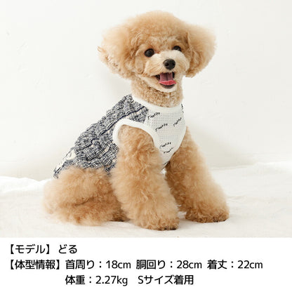ポコポコタンク XS/S/M/L/XL/XXL TINOTITO -ティノティート- 犬服 ドッグウェア TT26SS tt261461