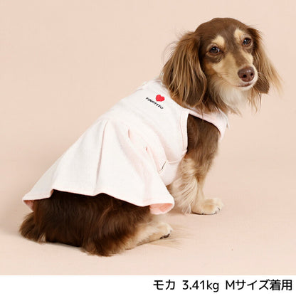 スポーティープリーツワンピ XS/S/M/L/XL/XXL TINOTITO -ティノティート- 犬服 ドッグウェア TT26SS tt261462