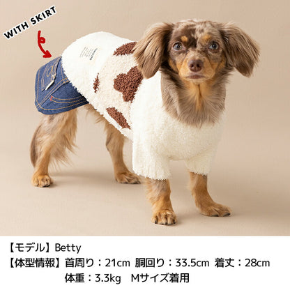 アニマルマシュマロニット XS/S/M/L/XL/XXL TINOTITO -ティノティート- あったか 犬服 ドッグウェア TT26AW tt261470