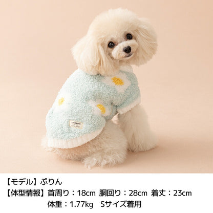 フラワーマシュマロニット XS/S/M/L/XL/XXL TINOTITO -ティノティート- あったか 犬服 ドッグウェア TT26AW tt261471