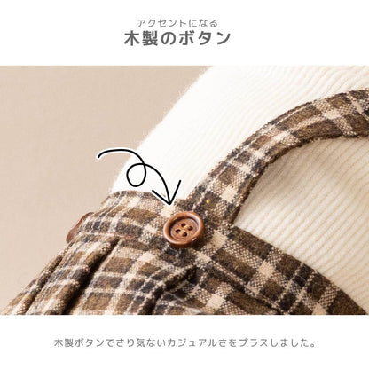 チェックワンピ XS/S/M/L/XL/XXL TINOTITO -ティノティート- 犬服 ドッグウェア TT26AW tt261488