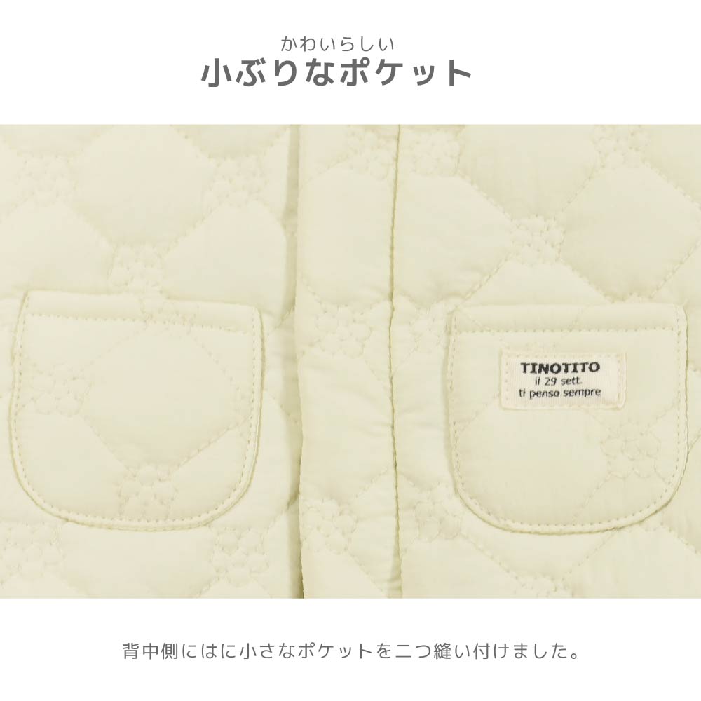 花柄キルトアウター XS/S/M/L/XL/XXL TINOTITO -ティノティート- 犬服 ドッグウェア TT26AW tt261491