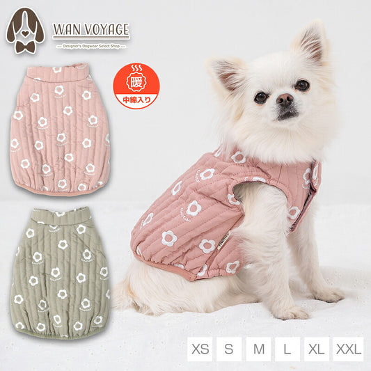 花柄刺しゅうアウター XS/S/M/L/XL/XXL TINOTITO -ティノティート- 犬服 ドッグウェア TT26AW tt261493