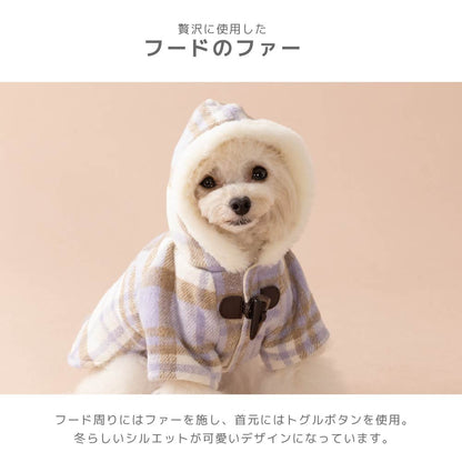 チェックボアアウター XS/S/M/L/XL/XXL TINOTITO -ティノティート- 犬服 ドッグウェア TT26AW tt261494