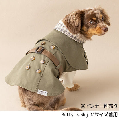 ケープ風アウター XS/S/M/L/XL/XXL TINOTITO -ティノティート- 重ね着ＯＫ 犬服 ドッグウェア TT26AW tt261498