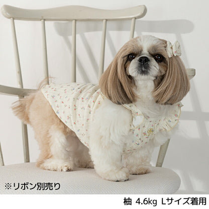 小花柄フリルキャミ XS/S/M/L/XL/XXL/DS/DM Un TouTou -アントゥトゥ- 犬用 UT25SS ut251006