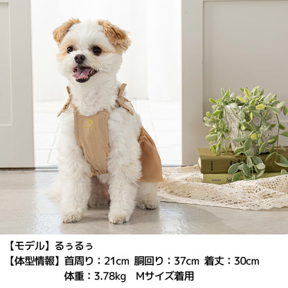 ドットシフォンワンピ XS/S/M/L/XL/XXL Un TouTou -アントゥトゥ- 犬用 UT25SS ut251009
