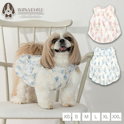 きらきらチュールバルーンワンピ XS/S/M/L/XL/XXL Un TouTou -アントゥトゥ- 犬用 UT25SS ut251015