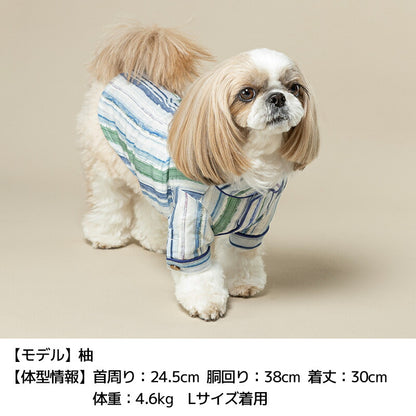 マルチストライプシャツ XS/S/M/L/XL/XXL/DS/DM Un TouTou -アントゥトゥ- 犬用 UT25SS ut251016