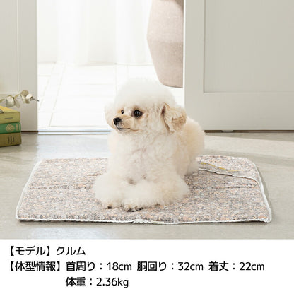レース小花柄マット F Un TouTou -アントゥトゥ- 犬用 UT25SS ut257035