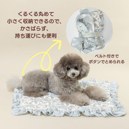 花柄フリルマット F Un TouTou -アントゥトゥ- 犬用 UT25SS ut257036