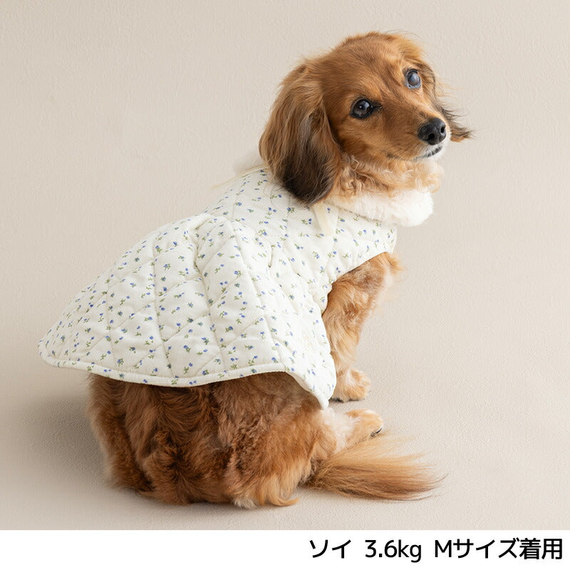 ファー付きワンピアウター XS/S/M/L/XL/XXL/DS/DM Un TouTou -アントゥトゥ- 犬服 ドッグウェア UT25AW ut251062