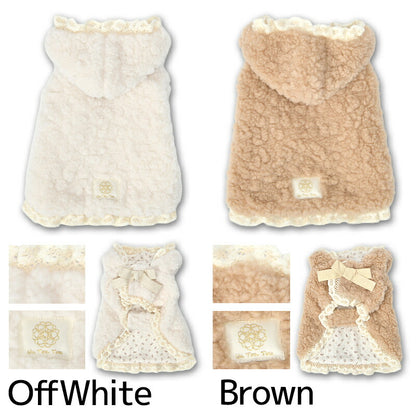 シープボアアウター XS/S/M/L/XL/XXL/DS/DM Un TouTou -アントゥトゥ- 犬服 ドッグウェア UT25AW ut251078
