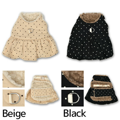 ドット柄ハーネス XS/S/M/L Un TouTou -アントゥトゥ- 犬用 UT25AW ut259086