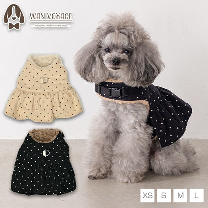 ドット柄ハーネス XS/S/M/L Un TouTou -アントゥトゥ- 犬用 UT25AW ut259086