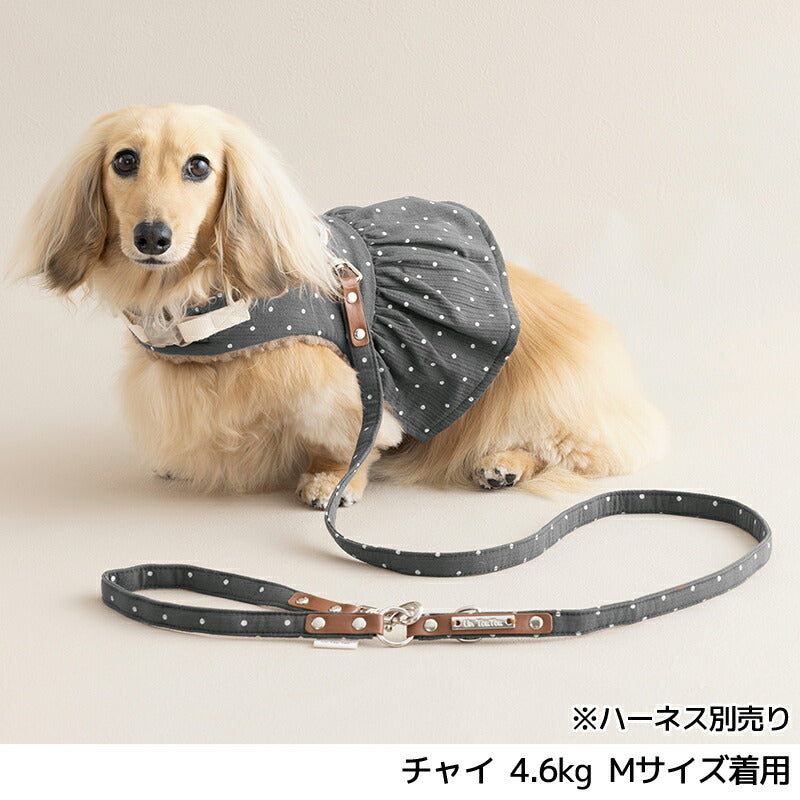 ドット柄リード S/M Un TouTou -アントゥトゥ- 犬用 UT25AW ut259087