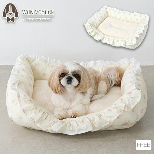 花柄ベッド Free Un TouTou -アントゥトゥ- 犬用 UT25AW ut257089