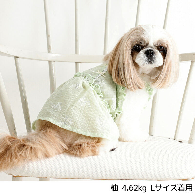 ビスチェ風ワンピ XS/S/M/L/XL/XXL Un TouTou -アントゥトゥ- 犬服 ドッグウェア UT26SS ut261120