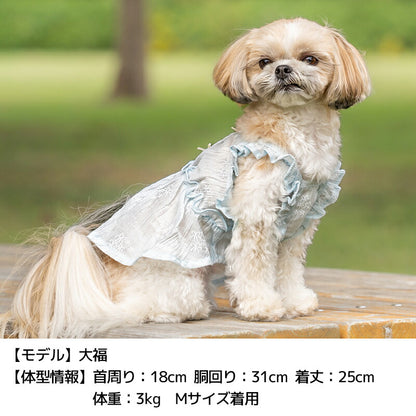ビスチェ風ワンピ XS/S/M/L/XL/XXL Un TouTou -アントゥトゥ- 犬服 ドッグウェア UT26SS ut261120