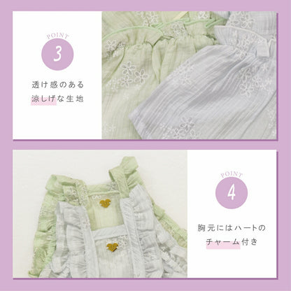 ビスチェ風ワンピ XS/S/M/L/XL/XXL Un TouTou -アントゥトゥ- 犬服 ドッグウェア UT26SS ut261120