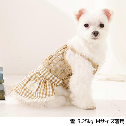 ポコポコワンピース XS/S/M/L/XL/XXL Un TouTou -アントゥトゥ- 犬服 ドッグウェア UT26SS ut261139