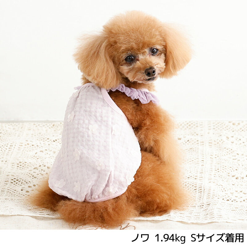 お花バルーンキャミ XS/S/M/L/XL/XXL/DS/DM Un TouTou -アントゥトゥ- 犬服 ドッグウェア UT26SS ut261141