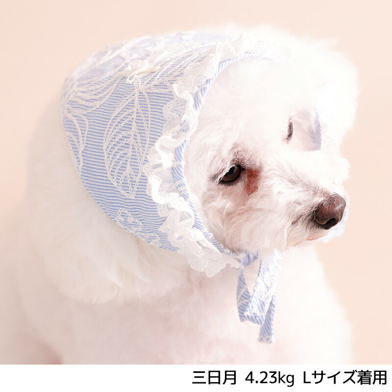 花柄刺しゅう帽子 S/M/L Un TouTou -アントゥトゥ- 犬用 UT26SS ut262149