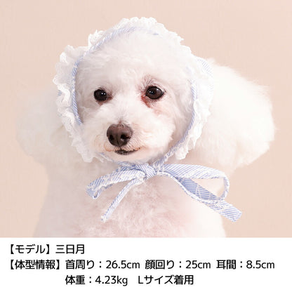 花柄刺しゅう帽子 S/M/L Un TouTou -アントゥトゥ- 犬用 UT26SS ut262149